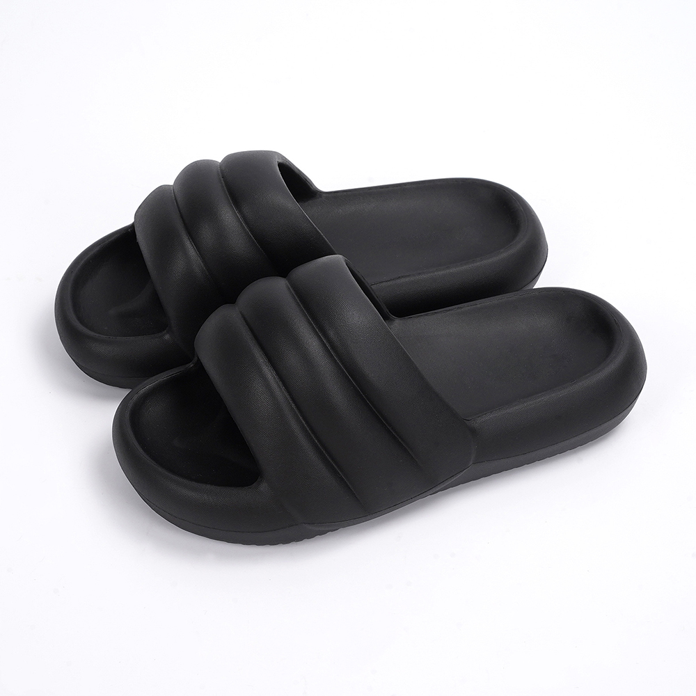 Mode Couples femmes salle de douche maison antidérapant respirant semelle souple chaussures diapositives sandales plage intérieure Logo personnalisé pantoufles