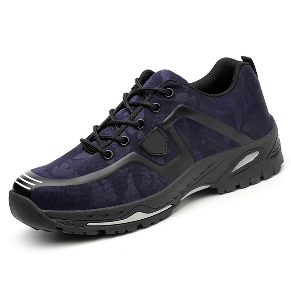 Baskets légères et respirantes, Anti-écrasement et Anti-perçage, Construction S3, chaussures de sécurité industrielle résistantes à l'usure, pour le sport