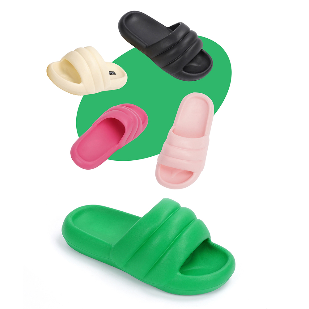 Mode Couples femmes salle de douche maison antidérapant respirant semelle souple chaussures diapositives sandales plage intérieure Logo personnalisé pantoufles