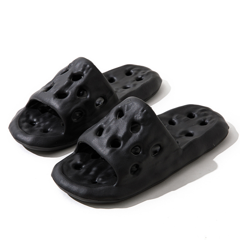 Eva Couples - Pantoufles confortables à bout ouvert pour toilettes